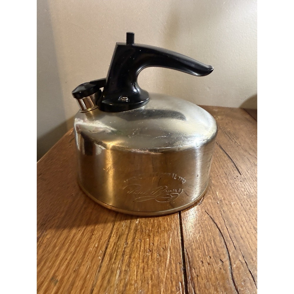 1892 Centennial 1992 Vintage Paul Revere Ware Copper Bottom Tea Kettle H92c 1qt